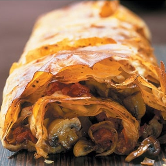 Festive Vegetable Strudel