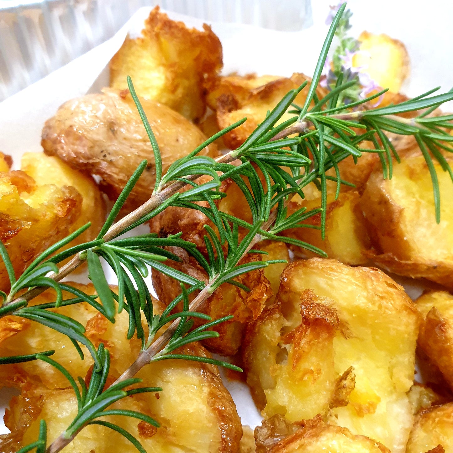Golden Roasted Potato's