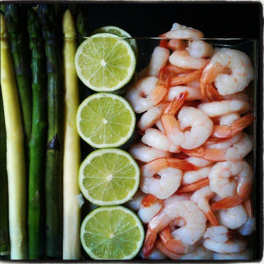 Prawn & Asparagus Box